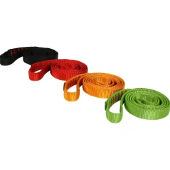 Edelweiss Tubular Tape 16MM X5, klatreslynnge, sort
