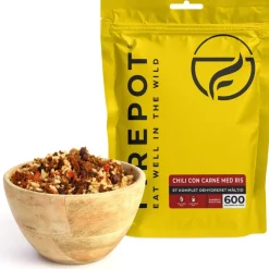 Firepot Chili con Carne med Ris, frysetørret mad, Reg