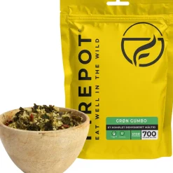 Firepot Grøn Gumbo, frysetørret mad, XL