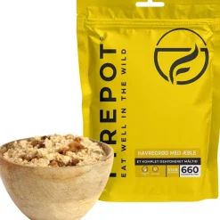 Firepot Havregrød med Æble, frysetørret mad, XL