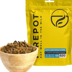 Firepot Risotto med Porcini Svampe, frysetørret mad, XL