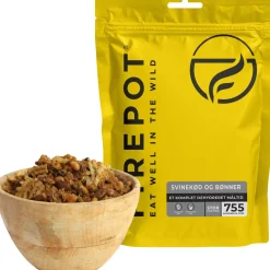 Firepot Svinekød og Bønner, frysetørret mad, XL