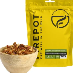 Firepot Vegansk Orzo Bolognese, frysetørret mad, XL