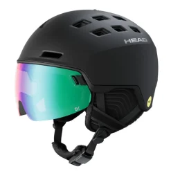 Head Radar 5K Photo MIPS, skihjelm med visir, sort