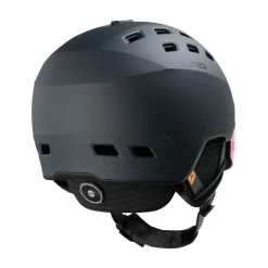 Head Radar Photo, skihjelm med visir, mørkegrå