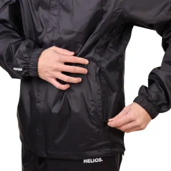 Helios Arctic, regnjakke, herre, sort