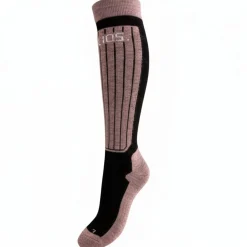 Helios Merino One 60, skistrømper, 2 par, pink