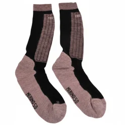 Helios Merino One 60, skistrømper, 2 par, pink