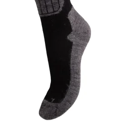 Helios Merino One 60, skistrømper, 2 par, sort