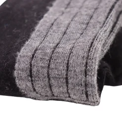 Helios Merino One 60, skistrømper, 2 par, sort