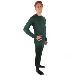 Helios Merino One, skiunderbukser, herre, mørkegrøn