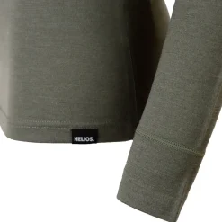 Helios Merino One skiundertøjssæt, dame, grøn