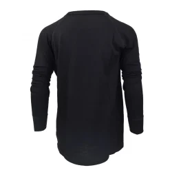 Helios Merino One, skiundertrøje, junior, sort
