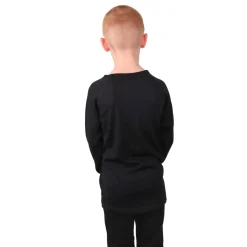 Helios Merino One, skiundertrøje, junior, sort