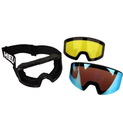 Helios Spark Magnet, skibriller, junior, blå/sort