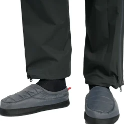 Helsport Pro Camp Slippers, Smoky Grey / Ruby Red, 37-40, hjemmesko, grå