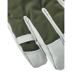 Hestra Army Leather Heli Ski, skihandsker, grøn
