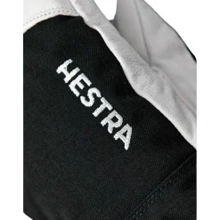Hestra Army Leather Heli skiluffer, junior, sort