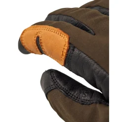 Hestra Ergo Grip Active Wool Terry, handsker, mørkegrøn/sort