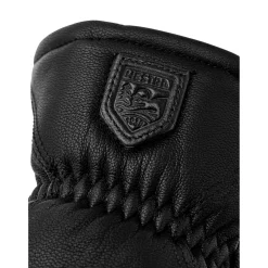 Hestra Leather Box, luffe, sort