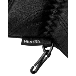 Hestra Leather Box, luffe, sort
