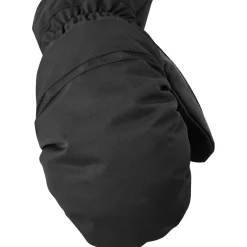 Hestra Primaloft Leather, skiluffer, dame, sort