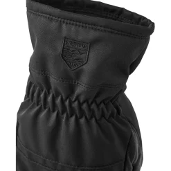 Hestra Primaloft Leather, skihandsker, dame, sort