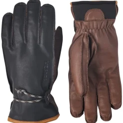 Hestra Wakayama, handsker, navy/brun