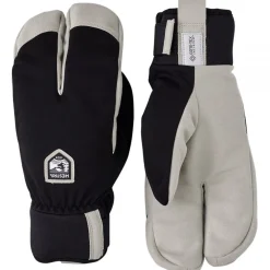 Hestra W.S. Wool Terry Split, handsker, sort