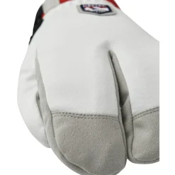 Hestra W.S. Wool Terry Split, handsker, hvid