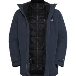Jack Wolfskin Flowline 3in1, skijakke, herre, mørkeblå
