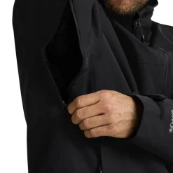 Jack Wolfskin Flowline 3in1, skijakke, herre, sort