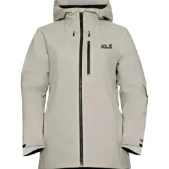 Jack Wolfskin Flowline 3in1, skijakke, dame, beige