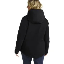 Jack Wolfskin Flowline 2L Ins, skijakke, dame, sort