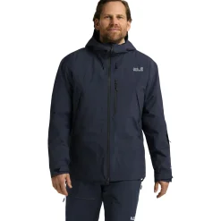 Jack Wolfskin Flowline Pro 2L Ins, skijakke, herre, mørkeblå