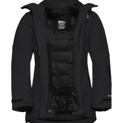 Jack Wolfskin Flowline Pro 2L Ins sæt, dame, sort