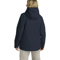 Jack Wolfskin Flowline Pro 2L Ins, skijakke, dame, mørkeblå