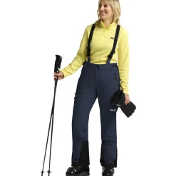 Jack Wolfskin Flowline Pro 2L Ins sæt, dame, mørkeblå