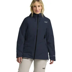 Jack Wolfskin Flowline Pro 2L Ins sæt, dame, mørkeblå