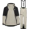 Jack Wolfskin Flowline Pro 2L Ins sæt, dame, beige