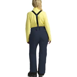 Jack Wolfskin Flowline Pro 2L Ins, skibukser, dame, mørkeblå