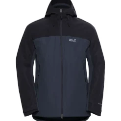 Jack Wolfskin Wild Places 3in1, skijakke, herre, mørkeblå