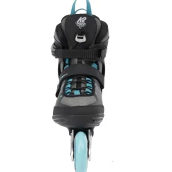K2 Alexis 80 Alu, rulleskøjter, dame, sort/blå