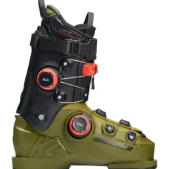 K2 Cortex Zonal 120 BOA, skistøvler, herre, sort/grøn