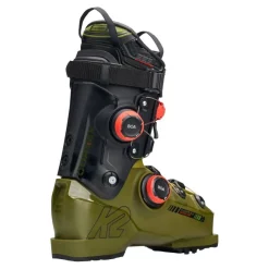 K2 Cortex Zonal 120 BOA, skistøvler, herre, sort/grøn