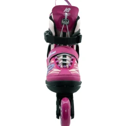 K2 Lumi Pro, rulleskøjter, junior, pink/blå
