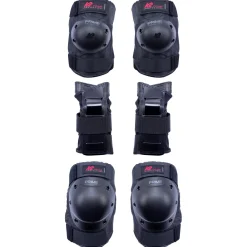K2 Prime Pad Set, beskyttelsessæt, herre, sort