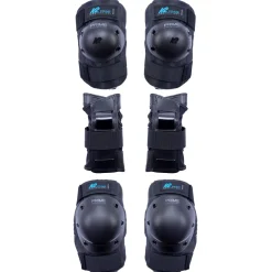 K2 Prime Pad Set, beskyttelsessæt, dame, sort