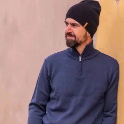 Kama Bjørn Merino, sweater, herre, mørkeblå