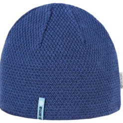Kama strikket hue, Gore Windstopper, blå